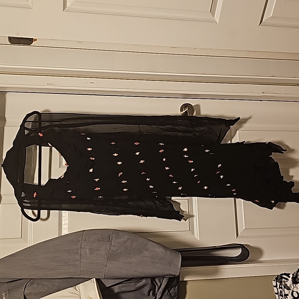 Nina Austin evening dress with shawl